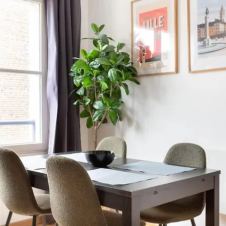 Apartament Old Town With Parking And Balcony Lille